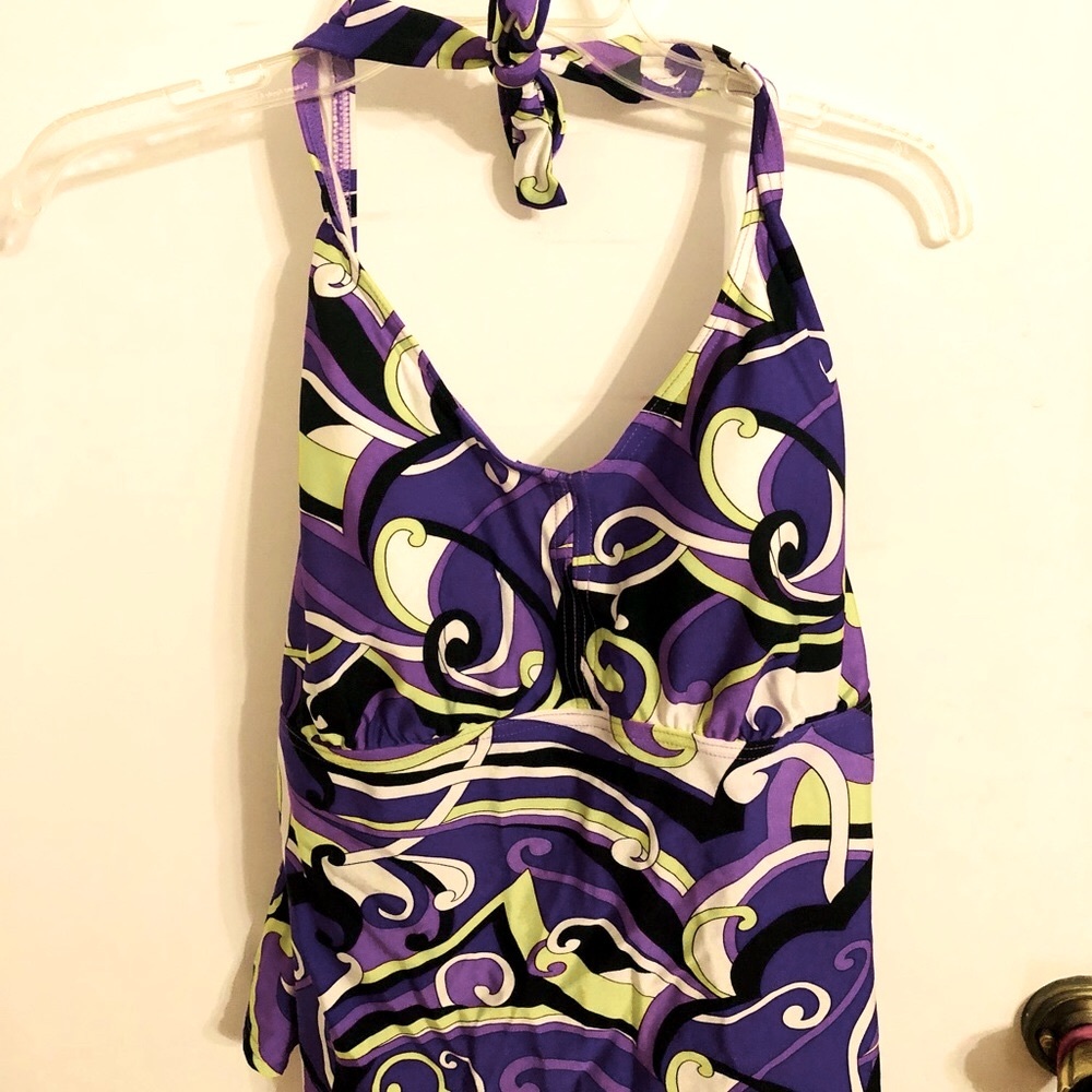 Mossimo Tankini Bathing Suit Top 22W